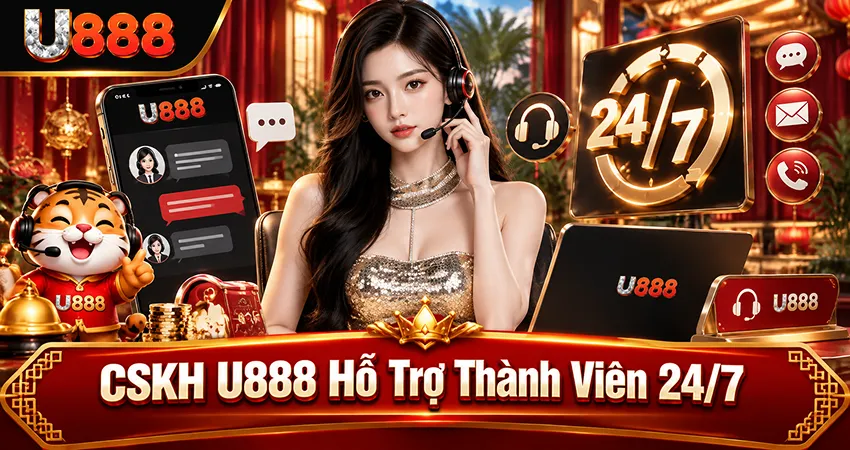 CSKH U888 Hỗ Trợ Thành Viên 24/7